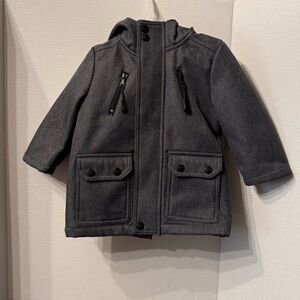 Urban Republic Charcoal Hooded Kids Jacket